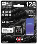 Atminties kortelė Goodram Irdm 128gb U3 A2 + adapteris
