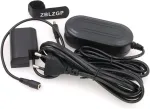 Zblzgp Dmw-ac8 Ac adapterio maitinimo &scaron;altinis ir Dmw-dcc12 fiktyvi baterija Dc jungties rinkinys, skirtas Panasonic Lumix Dmc-gh3k Dmc-gh4k Dmc-gh5 Dc-g9l fotoaparatui