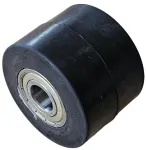 Berimax Aliuminio-guminis palečių vežimėlio ratas fi 80x50 su 25 mm skyle