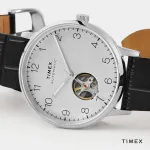 Vyri&scaron;kas laikrodis Timex Waterbury Automat Open Heart japoni&scaron;kas mechanizmas Miyota