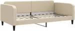 Lova Sofa, kreminės spalvos, 100x200cm, audinys