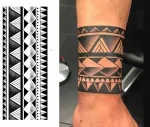 Laikina pusiau ilgalaikė tatuiruotė apyrankė, nauja technologija