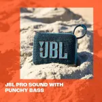 Kompiuterio kolonėlės Jbl Go 4 Ne&scaron;iojamas Bluetooth Garsiakalbis - Juodas