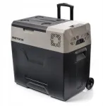 Kompresorinis automobilinis turistinis &scaron;aldytuvas 12v 230v Usb Bluetooth Meteor Cx50