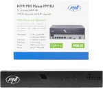 NVR POE PNI House IP710J, 10 kanalų 4K 8MP, 4 kanalai POE ir 6 kanalai IP su PNI POE arba įprastu komutatoriumi H.265