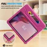 Procase vaiki&scaron;kas dėklas su stovu, skirtas 9 colių lenovo tab m9 22.86 cm (1340 x 800, hd ekranas), itin lengvas, atsparus smūgiams, tvirtas vaiko apsauginis dėklas su pasukama rankena, magenta