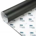 3m juoda matinė automobilinė plėvelė M12 2080, 10x100cm