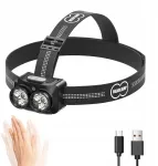 Daining Led priekinis žibintas Usb atsparus vandeniui bėgimui