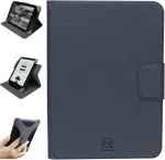 Zhaoco universalus nuimamas dėklas 6 colių naujam kindle 2024/2022, kobo nia/clara 2e/clara hd, lengvas apsauginis dėklas su keliais žiūrėjimo kampais - mėlynas