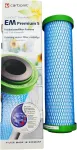 Em premium 5 vandens filtro картридж su em keramika geresniam vandens skoniui, suderinamas su filtro korpusais carbonit sanuno & vario hp aquaavanti watpass alvito ir daugeliu kitų