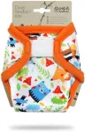 Petit lulu dydžio 1 pul kelnaitės (2&ndash;6kg) velcro naujagimių sauskelnių kelnės kūdikiams vaivoryk&scaron;tės spalvos sauskelnių kelnės medžiaginės sauskelnės naujagimiams pagaminta es (mi&scaron;ko pasaka), mi&scaron;ko pasaka