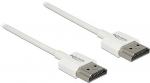 &bdquo;Delock&ldquo; didelės spartos HDMI su eternetu &ndash; HDMI su Ethernet kabeliu 0,25