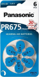 Panasonic Batteries Panasonic klausos aparato baterija PR675LH/6DC
