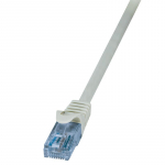 LOGILINK CP3092U LOGILINK - Komutacinis kabelis Cat.6A 10GE Home U/UTP EconLine pilkas 10m