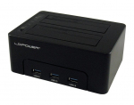 LC-Power 2.5 "/ 3.5" SATA - USB 3.2 Gen 1 (LC- DOCK -U3-HUB)