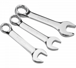 Neo Tools Kombinuoti veržliarakčiai 8-19 mm (trumpieji), rinkinyje 8 vnt