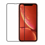 Fusion Accessories Fusion Full Glue 5D grūdintas stiklas, visi&scaron;kai uždengtas rėmeliu Apple iPhone XR Juodas