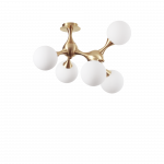 Lubinis &scaron;viestuvas Ceiling lamp with 5 lights NODI, E14, chrome