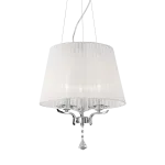 Pakabinamas &scaron;viestuvas Ideal Lux Suspended lamp with 3 lights PEGASO, E14, chrome