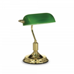Ideal Lux Table lamp with 1 light LAWYER, E27, copper