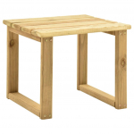 Staliukas prie saulės gulto, 30x30x26cm, impregnuota pu&scaron;is