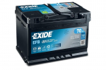 EXIDE EL700 EFB 70Ah 720A (EN) 12V akumuliatorius