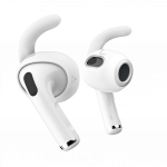 KeyBudz EarBuddyz Ear Hooks for AirPods 3 - Secure grip and antimicrobial technology for high comfort - Baltas