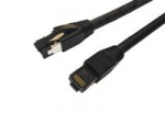 MicroConnect CAT8.1 S / FTP 5m Juodas LSZH