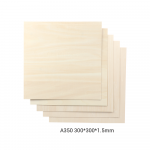 Snapmaker liepos lak&scaron;tas - A350 - 300x300x1.5mm - 5 vnt