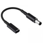 Adapteris AV CoreParts CoreParts MBXUSBC-CO0003 Lyties keitiklis / Kabeliai USB C 4.5*3.0 Juodas