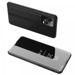 Hurtel Clear View Xiaomi Redmi Note 12 Pro / Poco X5 Pro 5G atverčiamas dėklas telefonui juodos spalvos