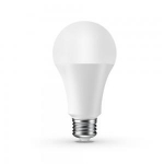 9W LED lemputė V-TAC, E27, A60, plastikas, RGB+6000K (&scaron;altai balta), suderinama su AMAZON alexa ir GOOGLE home