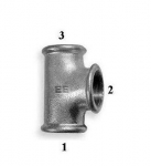 Odlewnia Zawiercie B1 reduktorius 2x6 / 4x2 "cinkas - 4428