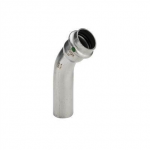 Viega | Sanpress Inox Bend 45&deg; 22 Nerūdijantis plienas/polished, 435400