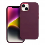 Fusion Accessories "Fusion Frame" galinis silikoninis dėklas Samsung A546 Galaxy A54 5G violetinės spalvos