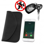 Hurtel Anti-theft dėklas skirtas Car Keys Phone Radio Blocking Faraday Box Faraday Cage 20cm x 11cm juodos spalvos