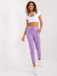 Relevance Sportiniai kelnaitės-RV-DR-8835.10-violetinė
