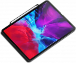Satechi Vegan-Odinis magnetinis dėklas iPad Pro 12,9" 3/4/5(M1)/6(M2)G | iPad Air M2 1G (juodas)