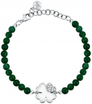 Morellato Plieninė apyrankė Keturių lapų dobilas Valentina SATQ08