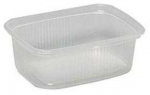Multi Salotų puodelis 200 ml 108x81x43 mm stačiakampis PP skaidrus, 100 vnt./pak.
