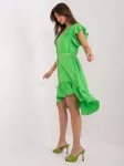 Italy Moda Suknelė-DHJ-SK-8921.21-&scaron;viesiai žalia