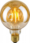 Italux 4W LED lemputė, G95, E27, gintaro sp., 2200K, dimeriuojama