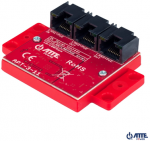 &Scaron;akotuvas Atte APT-3-11 PoE komutatorius 3 prievadų 10/100Mbps, ilgintuvas