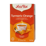 Yogi Tea Yogi arbata &ndash; ciberžolė &ndash; 17 arbatos pakelių