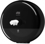 Laikiklis tualetiniam popieriui Tork Smart One Mini T9 (681008), juodos spalvos, plastikinis