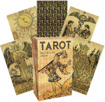 Lo Scarabeo Tarot Juodas And Gold Edition Taro Kortos