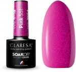 Activeshop Rožinė CLARESA hibridinis lakas Rožinis 551 -5g