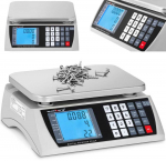 Virtuvinės svarstyklės Steinberg Systems Prekybos parduotuvės svarstyklių skaičiavimas LCD 22,3 x 17,4 cm 30 kg / 1 g