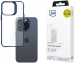 3mk Satin Armor Case+ Mėlyna Apple iPhone 15 Pro Max - dėklas telefonui baltos spalvos