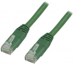 Deltaco TP-607G, 0,75 m, Cat6, U/UTP (UTP), RJ-45, RJ-45, žalias